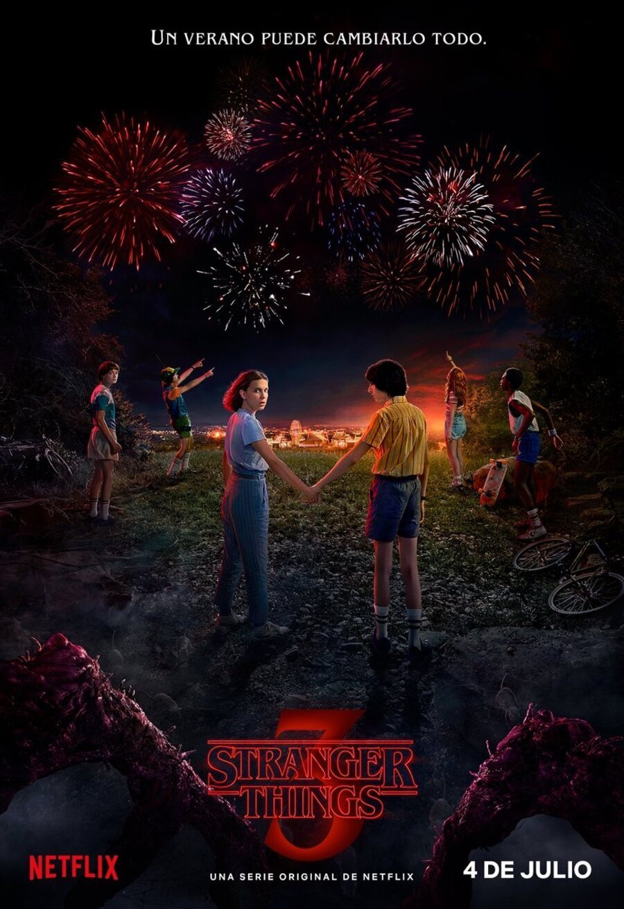 Cartel Temporada 3 - Teaser de 'Stranger Things'