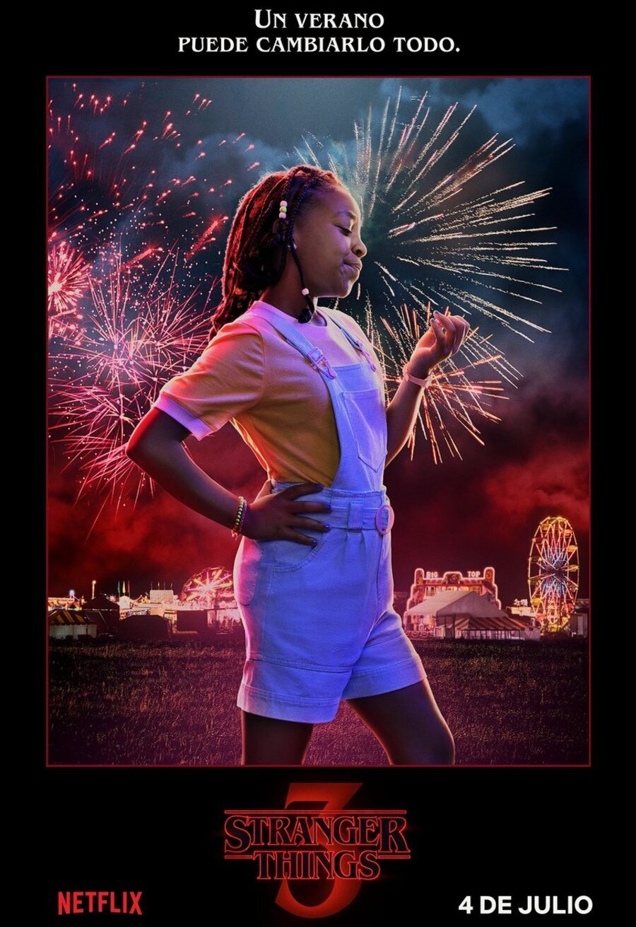 Cartel Erica - Temporada 3 de 'Stranger Things'