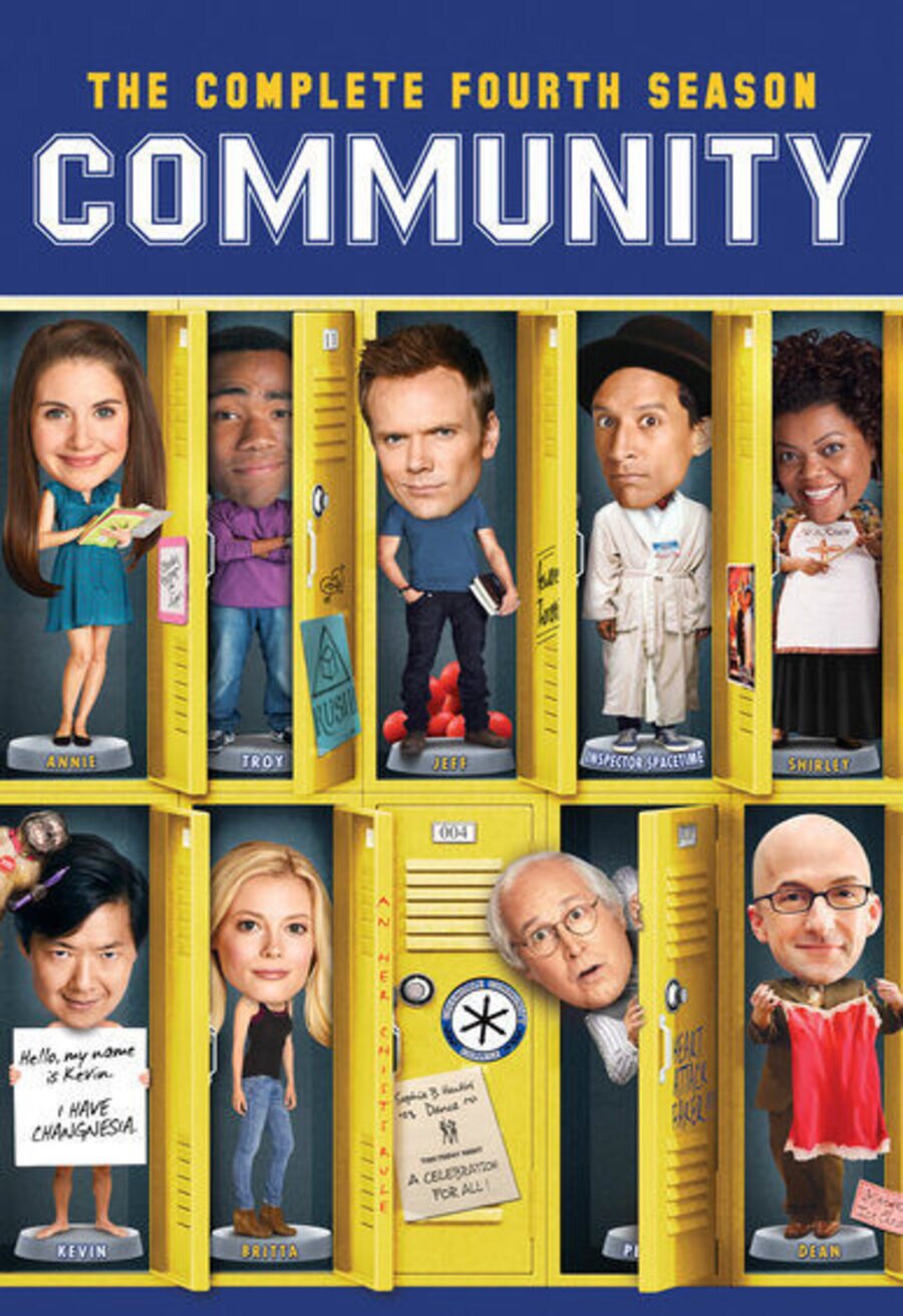 Cartel de Community - Temporada 4