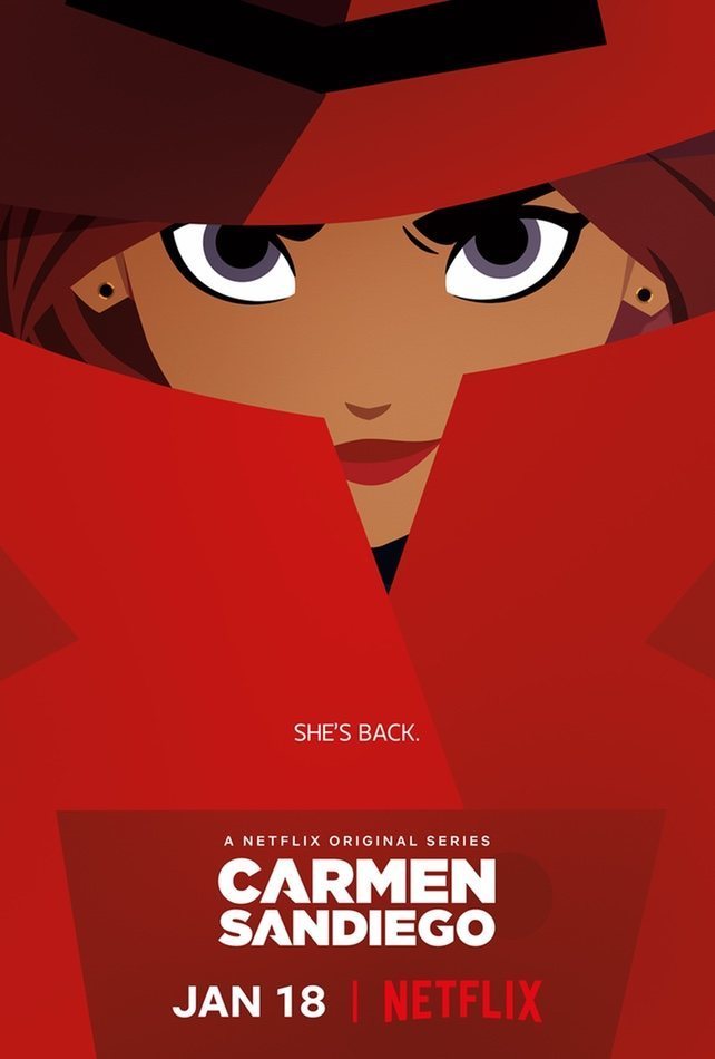 Cartel de Carmen Sandiego - Temporada 1