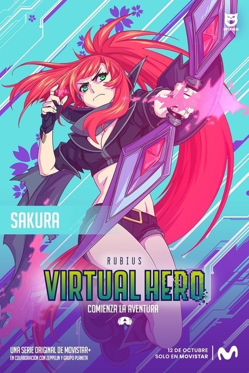 Cartel de Virtual Hero - Temporada 1 - Sakura