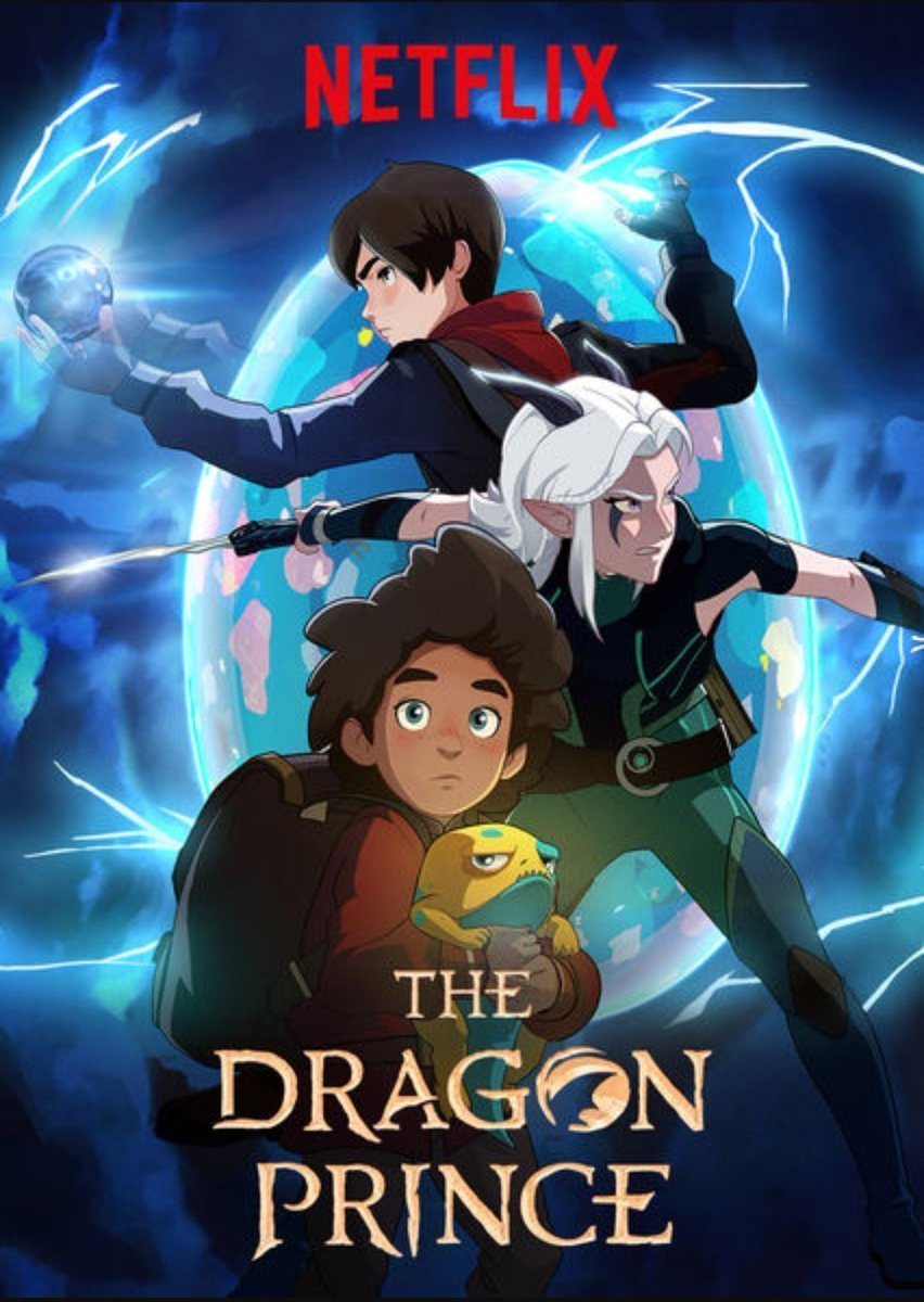 Cartel de El príncipe dragón - Temporada 1