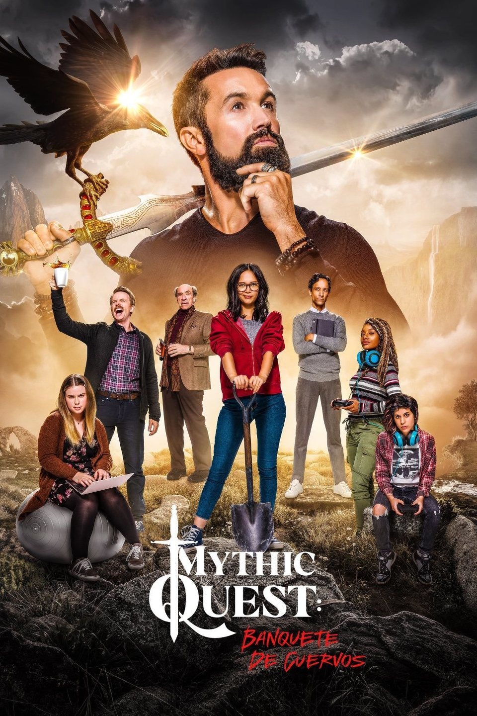 Cartel Temporada 1 de 'Mythic Quest'