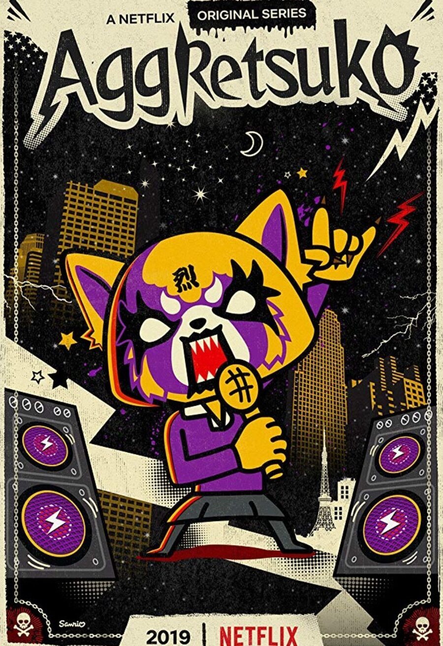 Cartel de Aggretsuko - Temporada 1