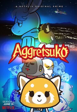 Cartel de Aggretsuko