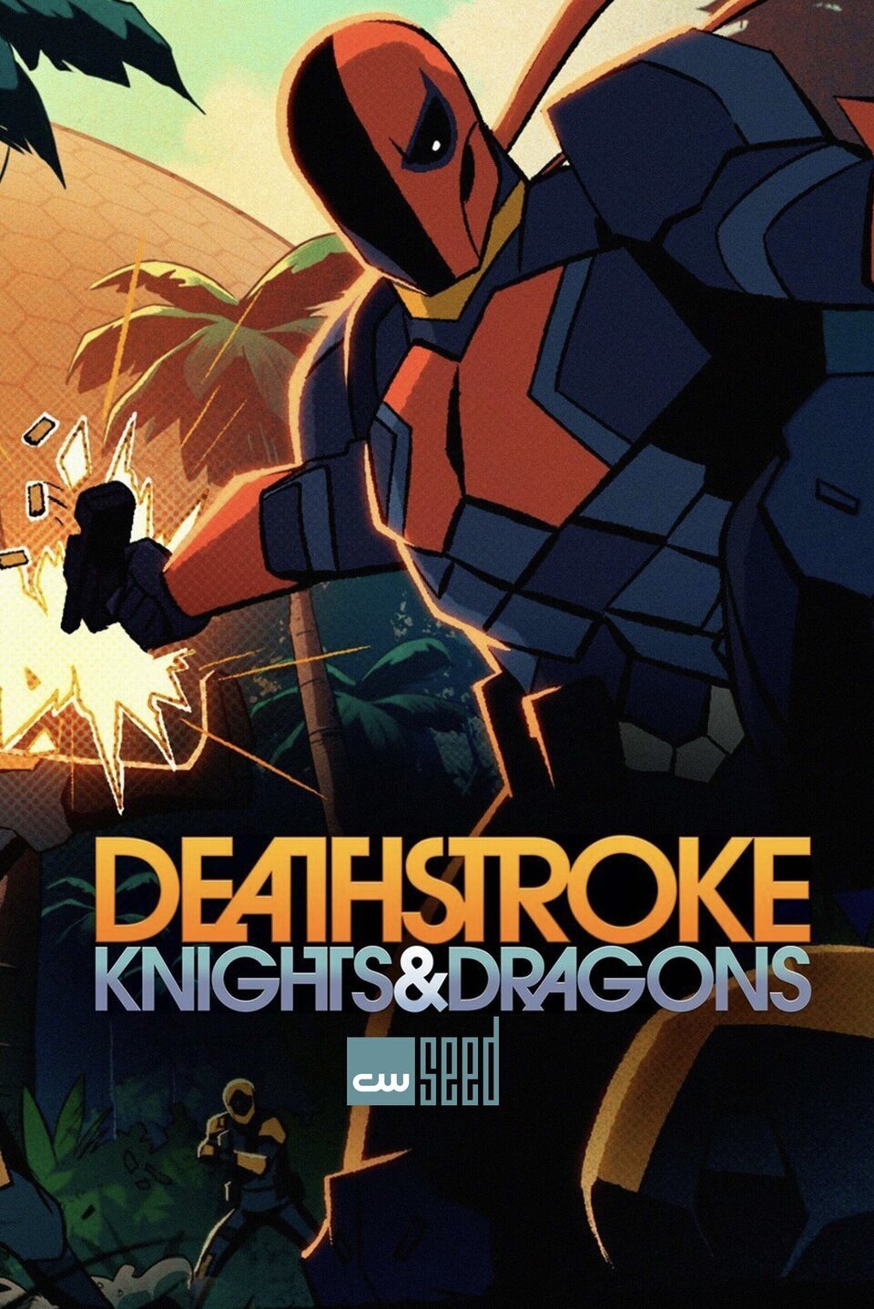 Cartel de Deathstroke: Knights & Dragons - Estados Unidos