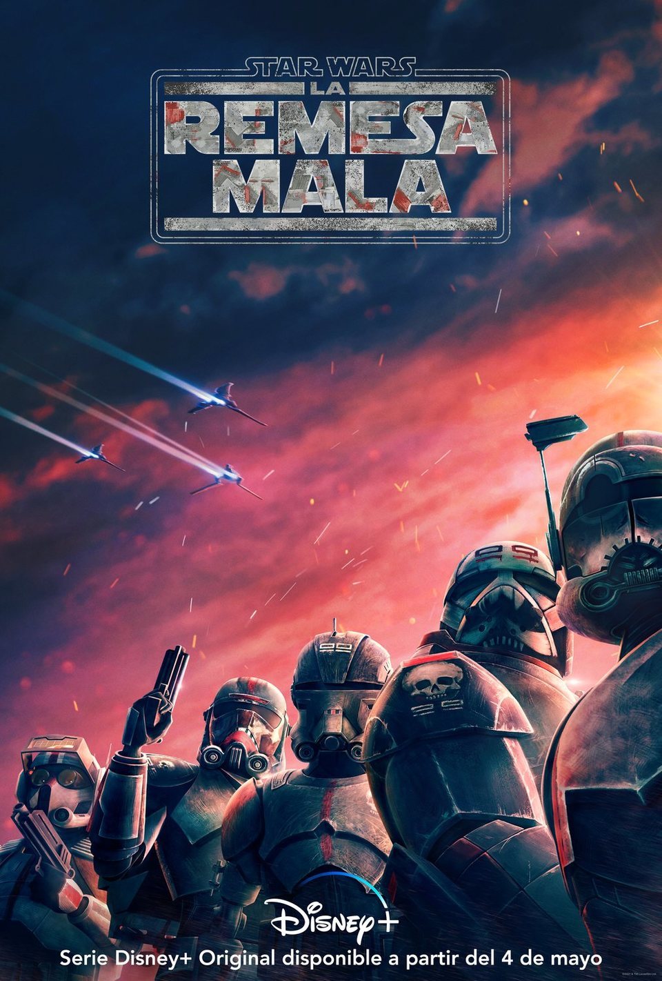 Cartel de Star Wars: La Remesa Mala - Temporada 1