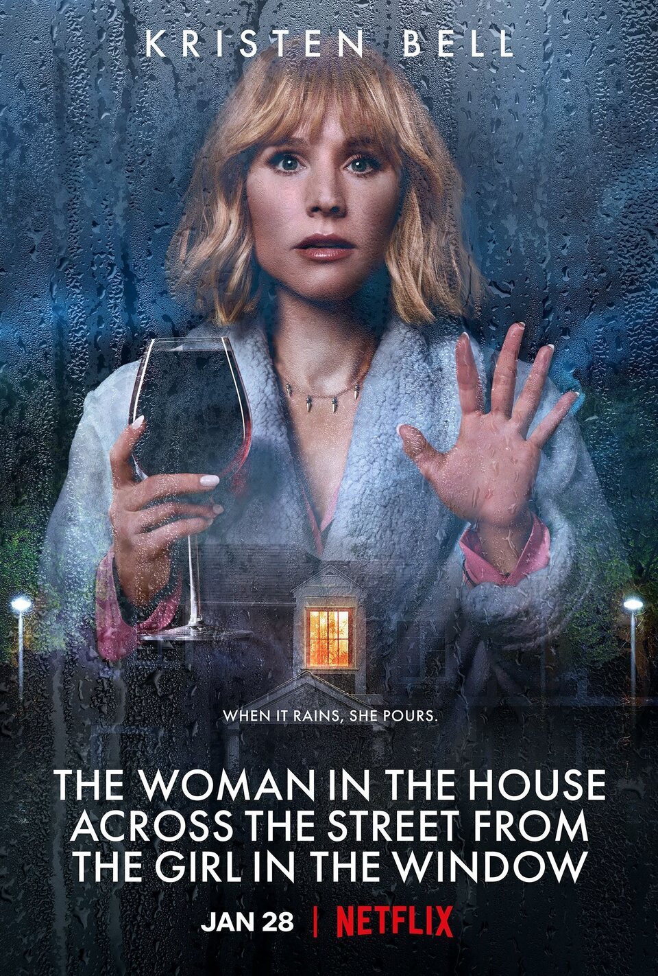 Cartel de La mujer de la casa de enfrente de la chica en la ventana - Temporada 1