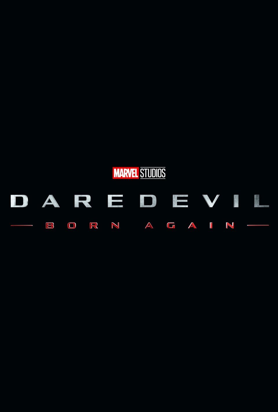 Cartel de Daredevil: Born Again - Logo