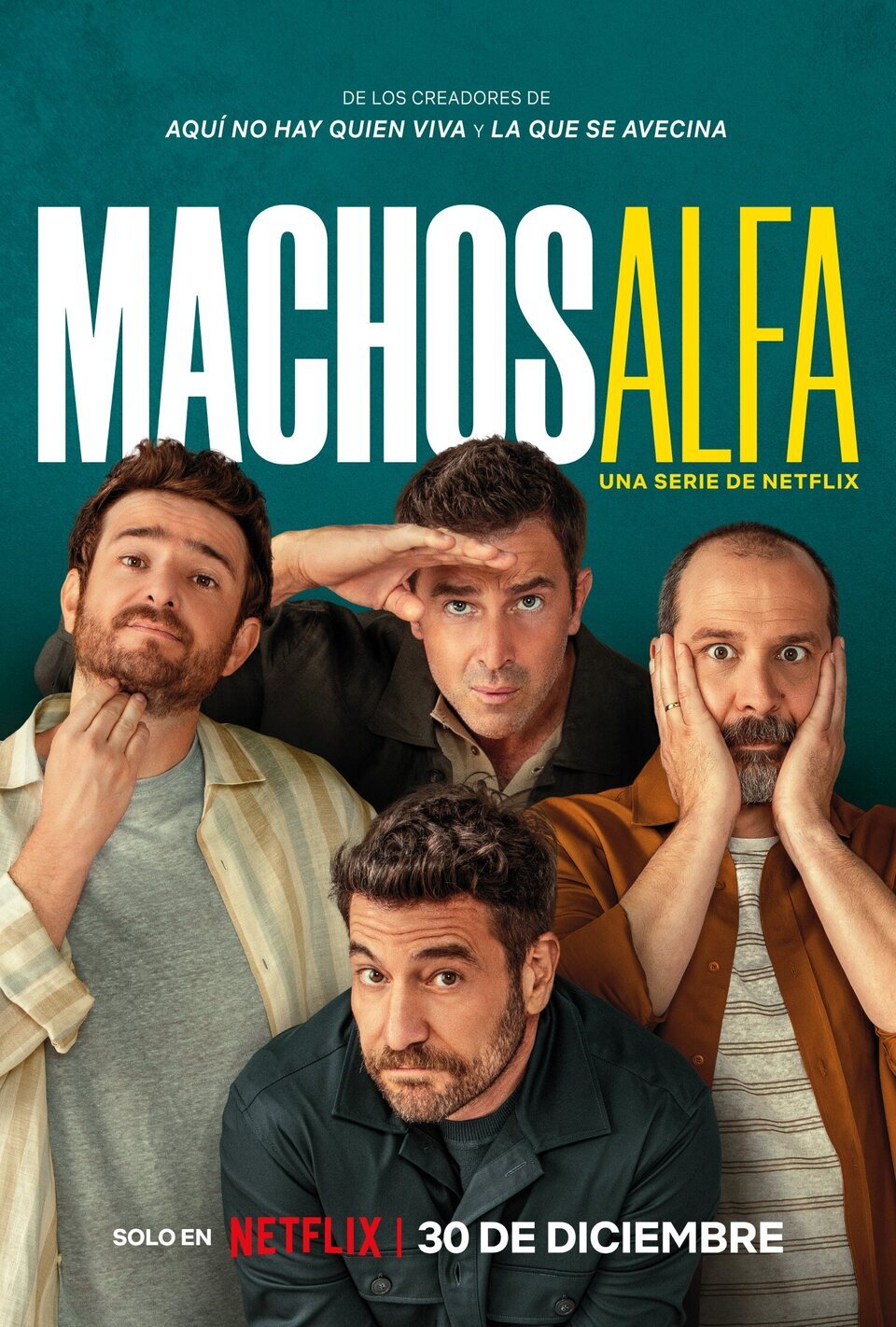 Cartel de Machos Alfa - España