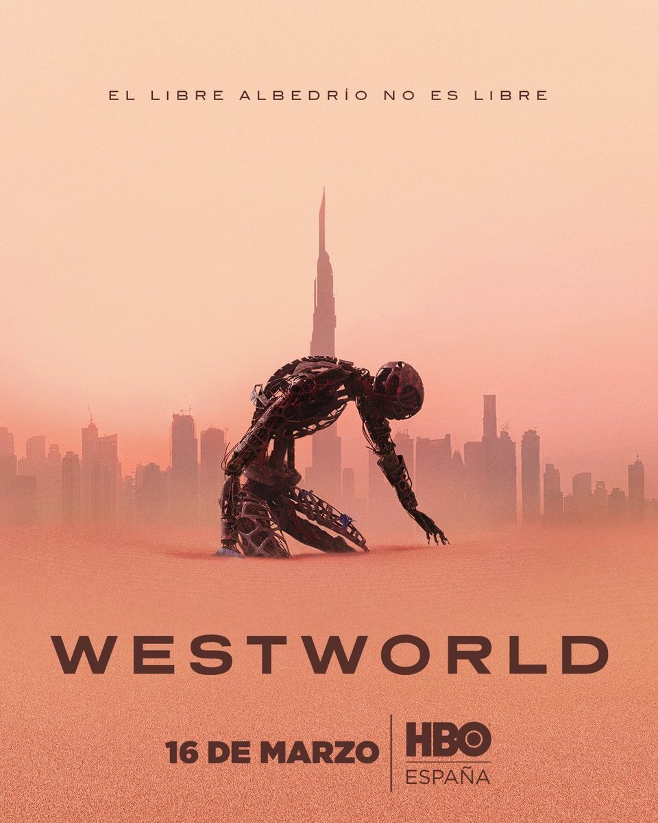 Cartel Temporada 3 de 'Westworld'