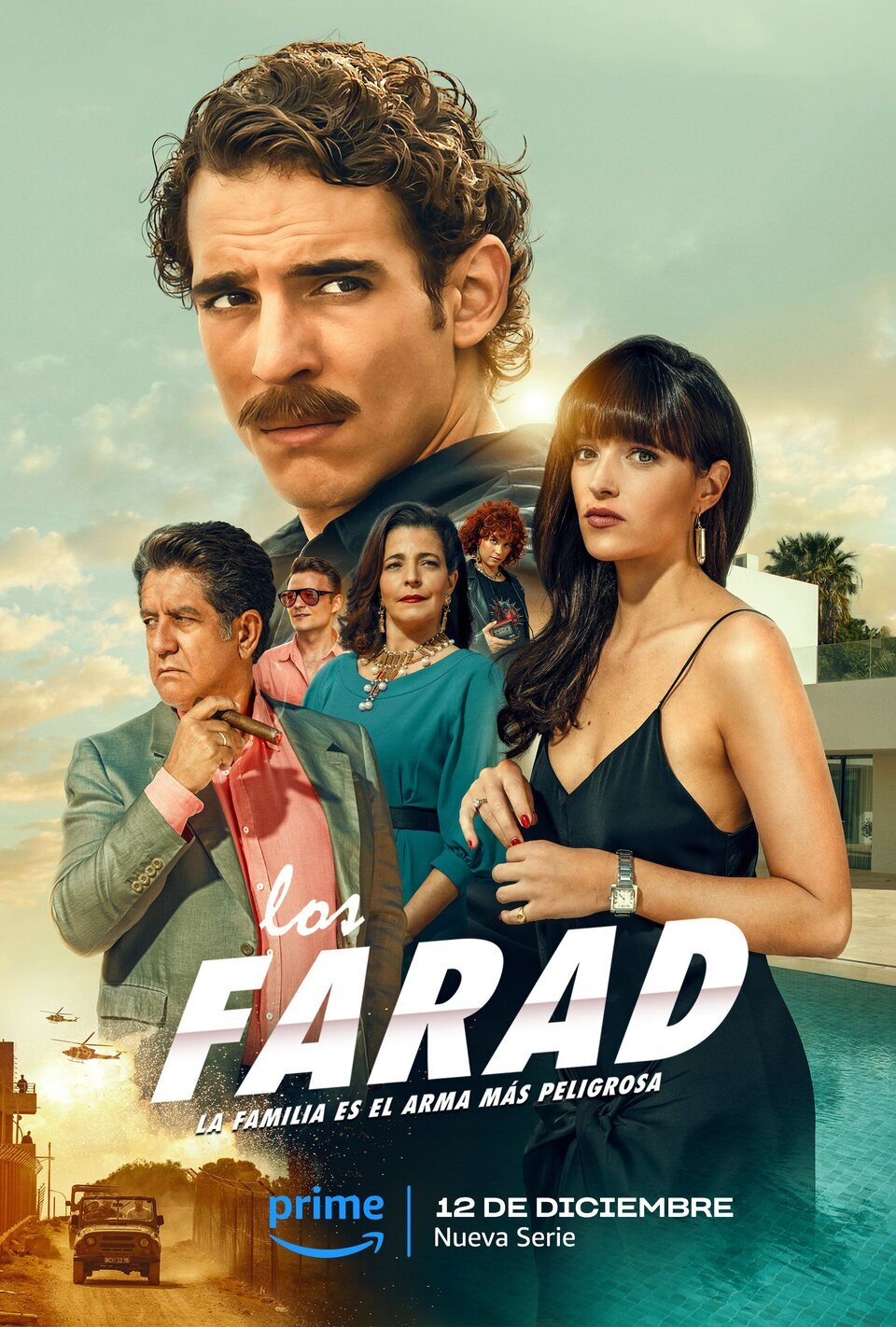 Cartel de Los Farad - España