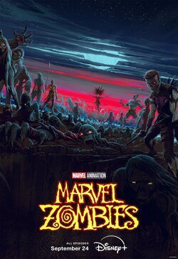 Cartel de Marvel Zombies