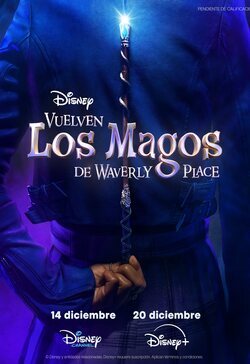 Cartel de Vuelven los magos de Waverly Place