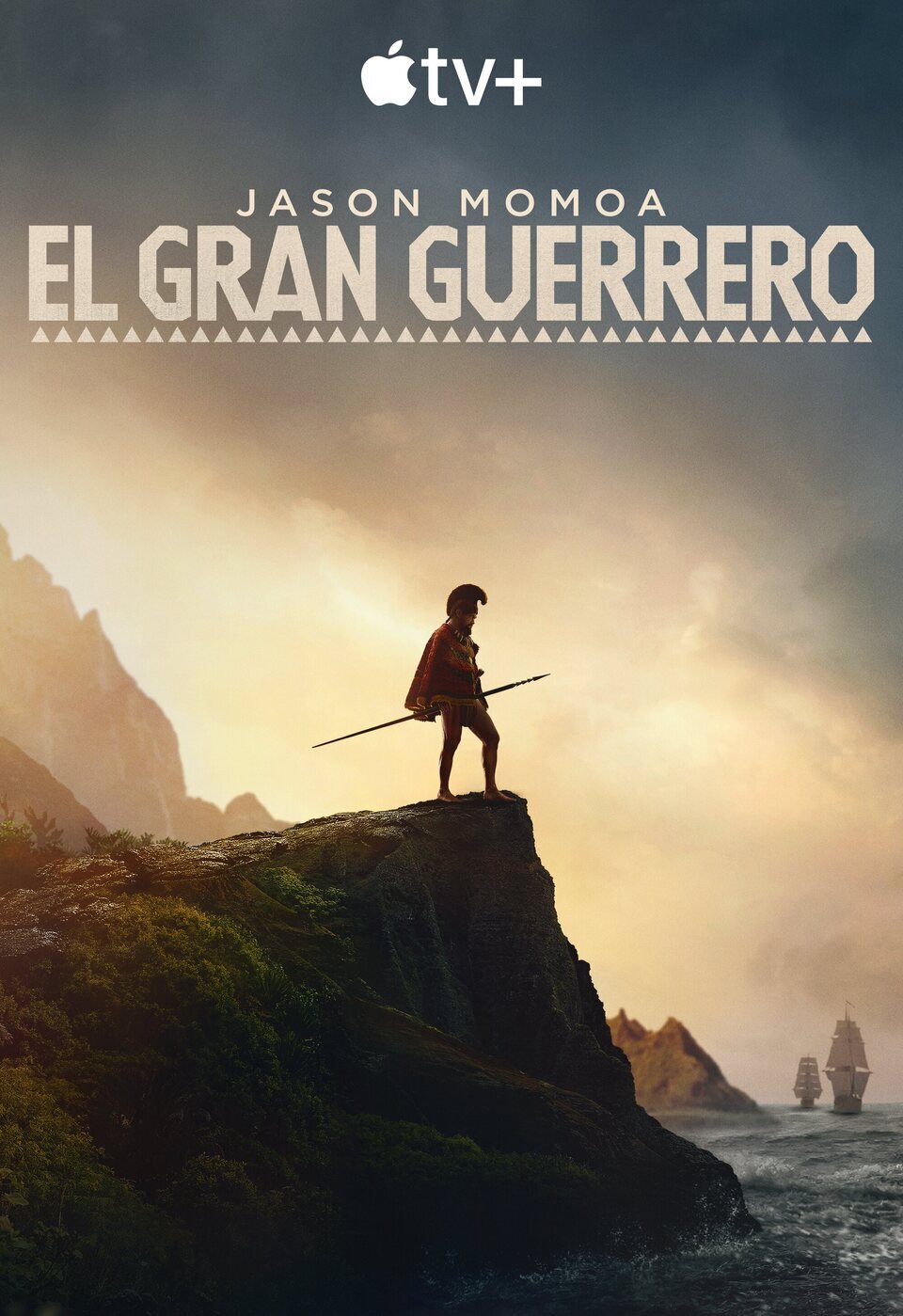 Cartel de El gran guerrero - Cartel español