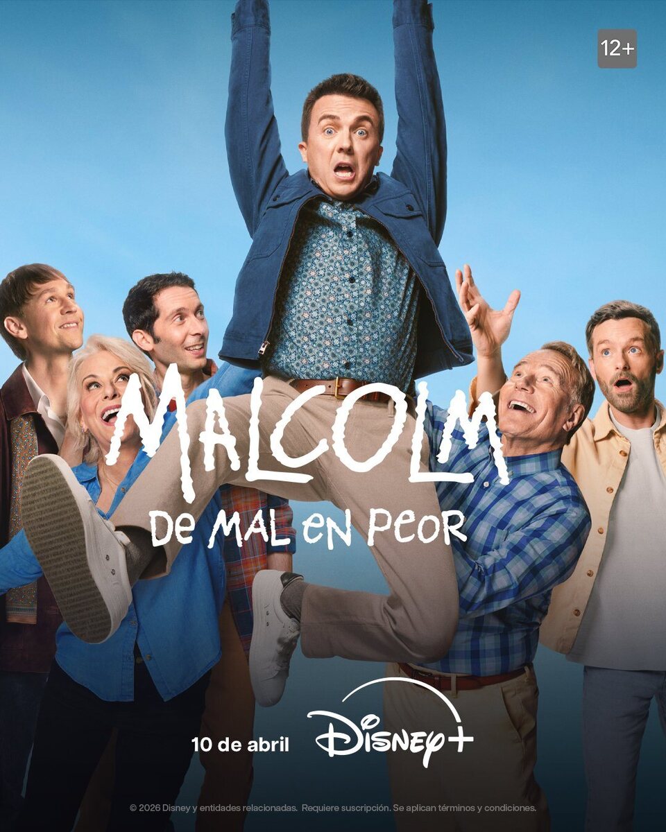 Cartel de Malcolm: De mal en peor - Cartel español