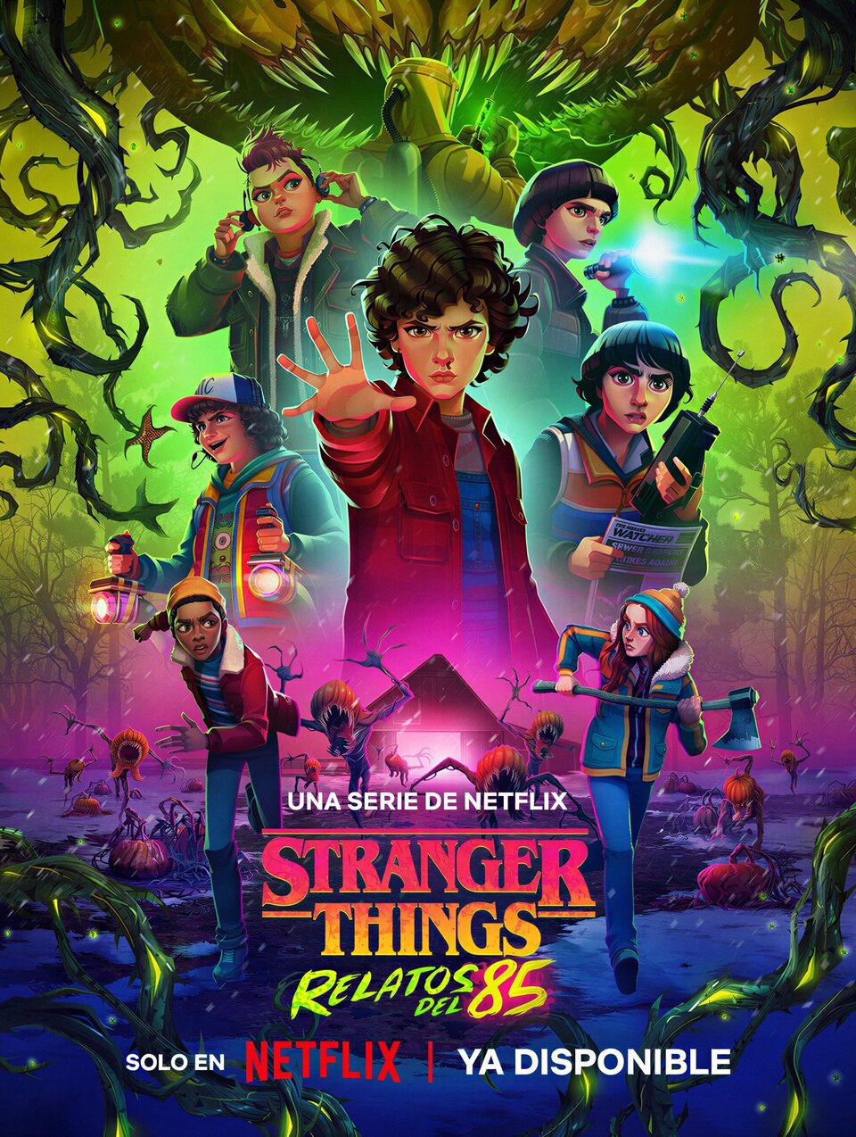 Cartel de Stranger Things: Relatos del 85 - España