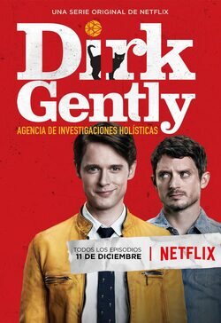 Cartel de Dirk Gently Agencia de Investigaciones Holísticas