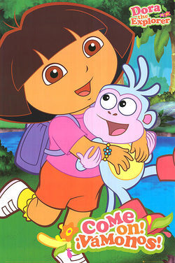Cartel de Dora, la exploradora