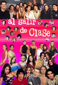 Cartel de Al salir de clase