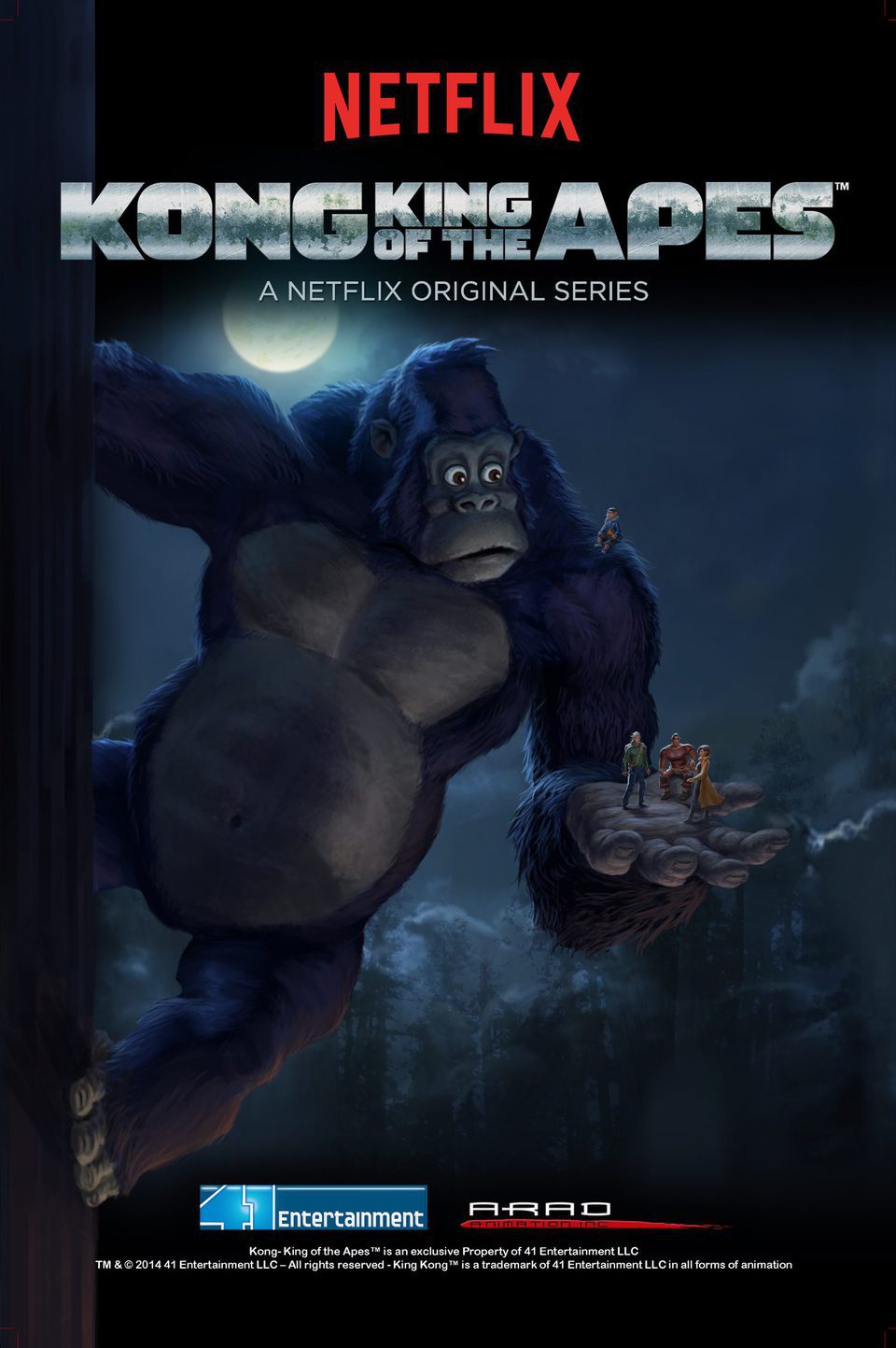 Cartel de Kong: El rey de los monos - Temporada 1
