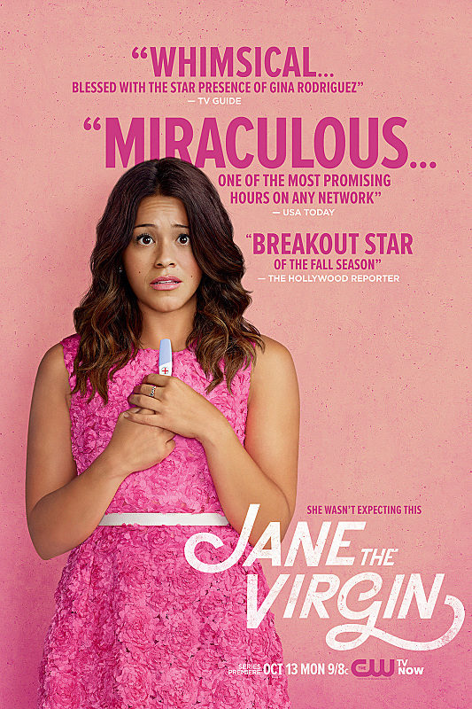 Resultado de imagen de cartel de jane the virgin