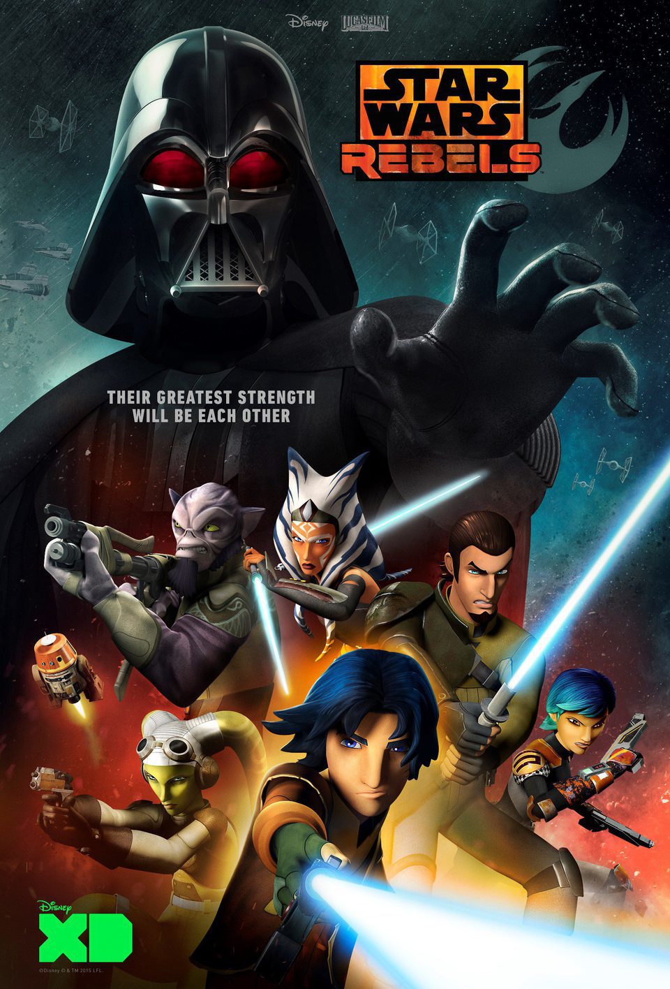 Cartel Temporada 2 de 'Star Wars Rebels'