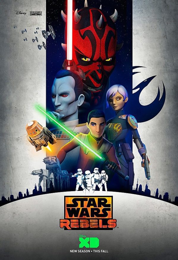 Cartel Temporada 3 de 'Star Wars Rebels'