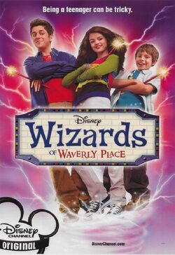 Cartel de Los magos de Waverly Place