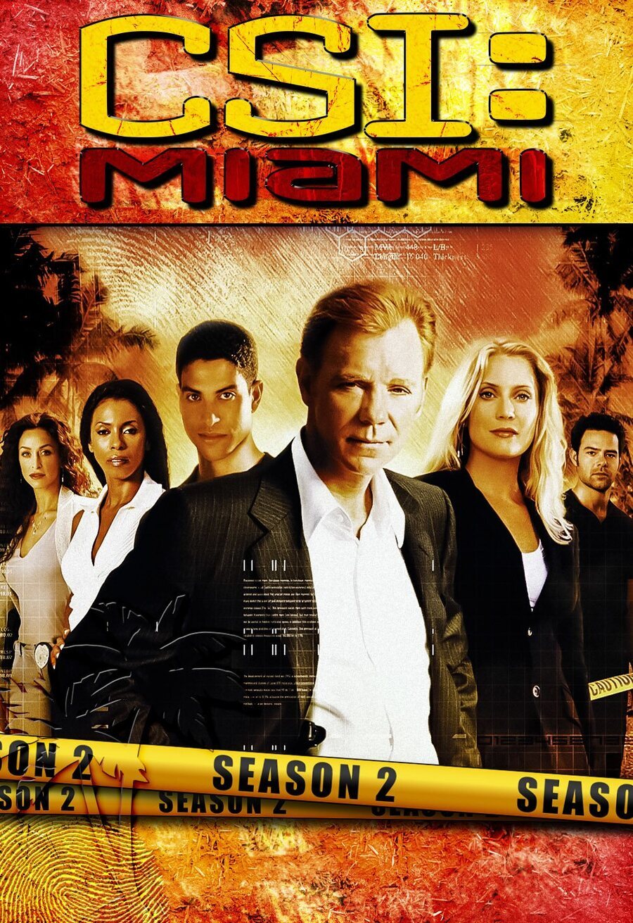 Cartel Temporada 2 de 'CSI: Miami'