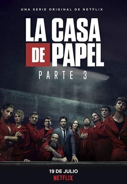 Cartel de La casa de papel