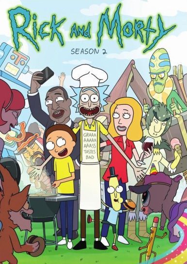 Cartel de Rick y Morty - Temporada 2