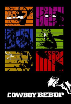 Cartel de Cowboy Bebop