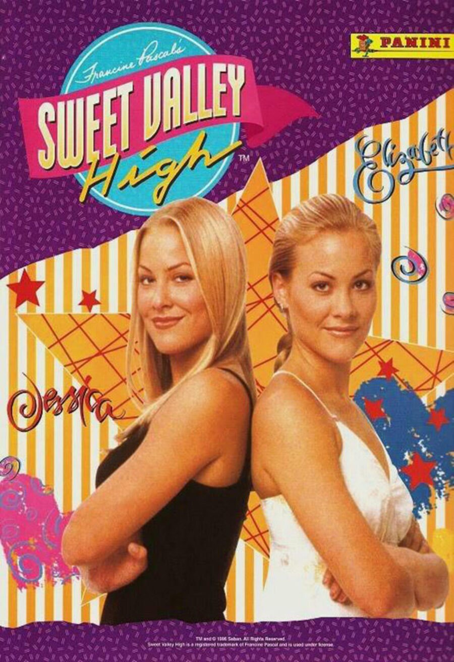 Cartel de Las gemelas de Sweet Valley - Cartel