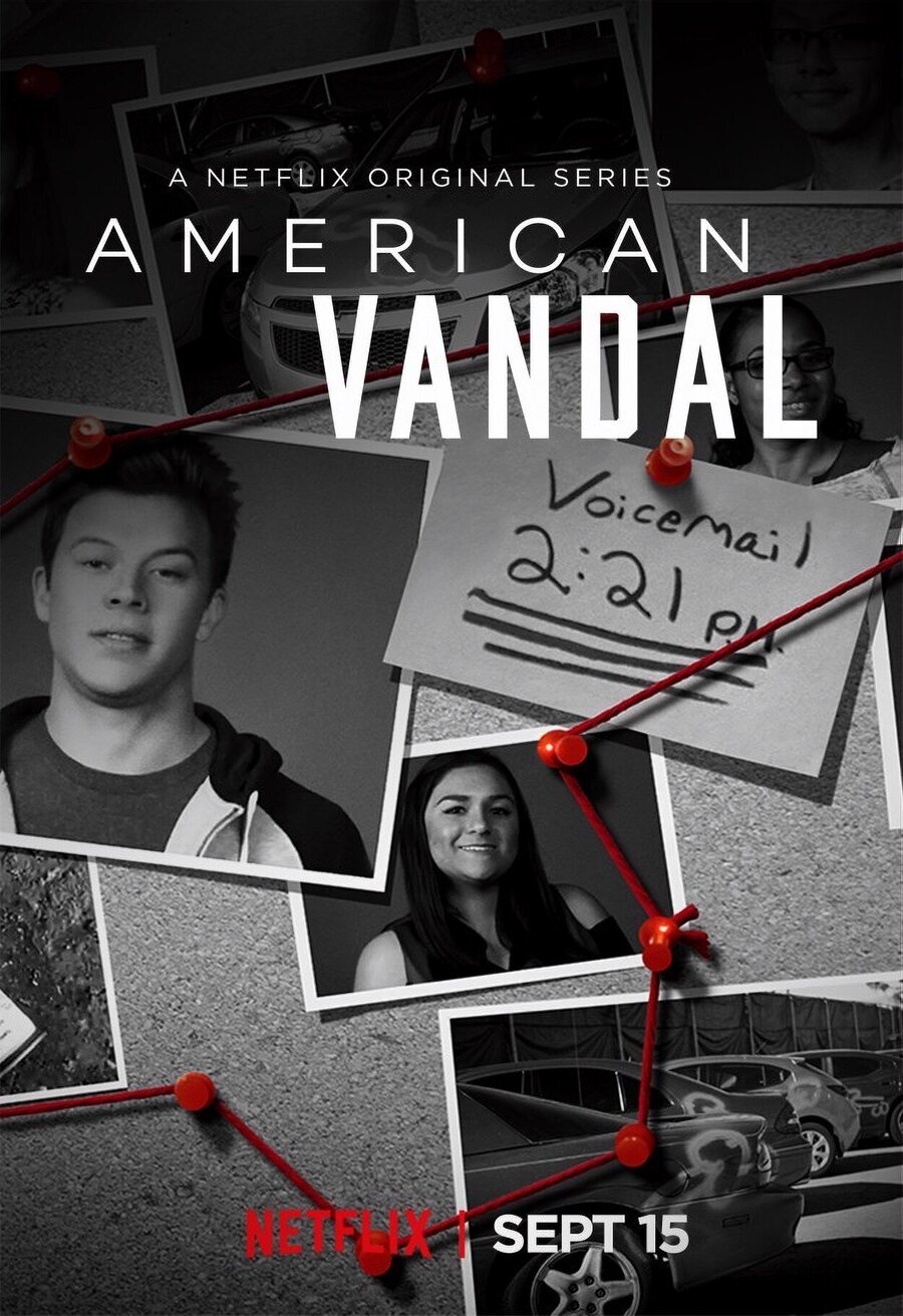 Cartel de American Vandal - Estados Unidos