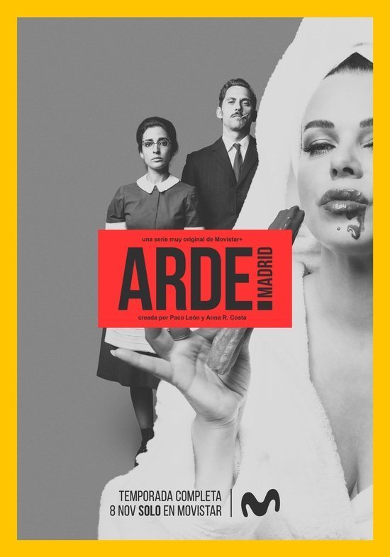 Cartel Temporada 1 de 'Arde Madrid'