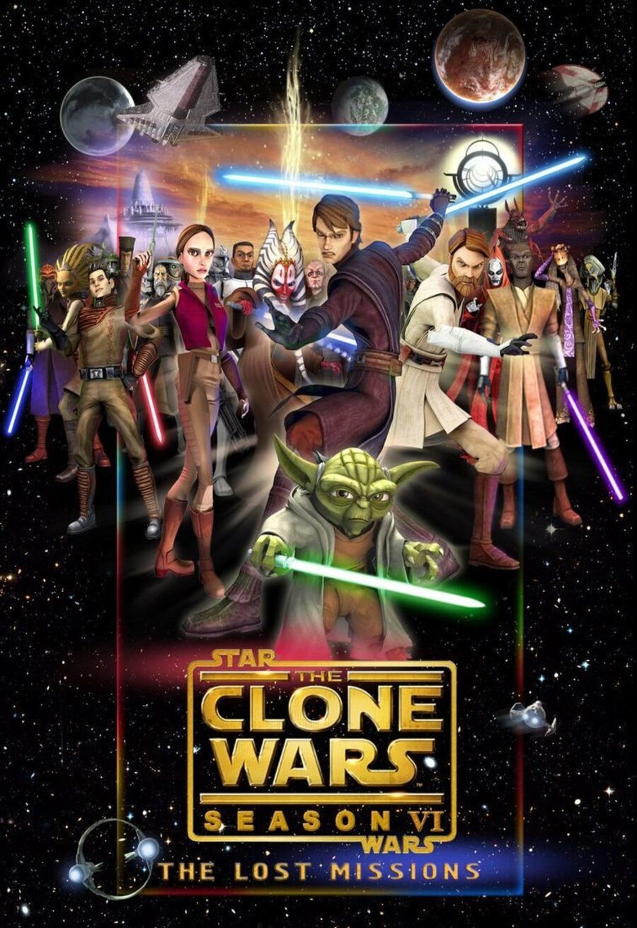 Cartel de Star Wars: Las Guerras Clon - Temporada 6