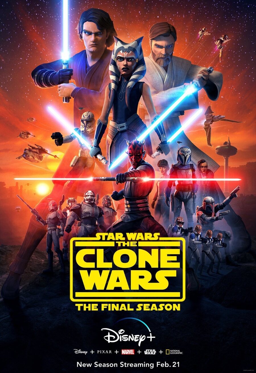Cartel de Star Wars: Las Guerras Clon - Temporada 7