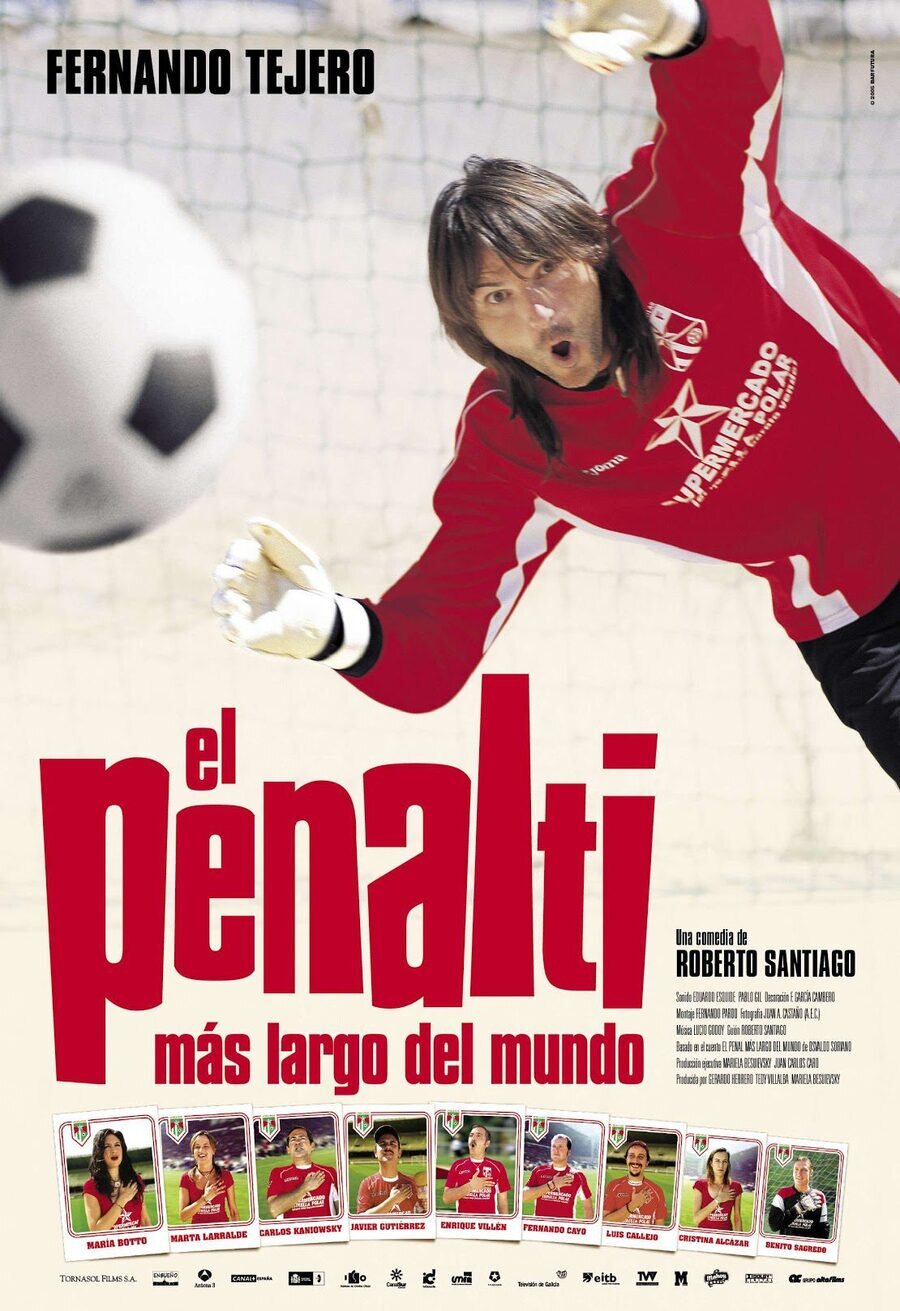 Cartel de El penalti más largo del mundo - España