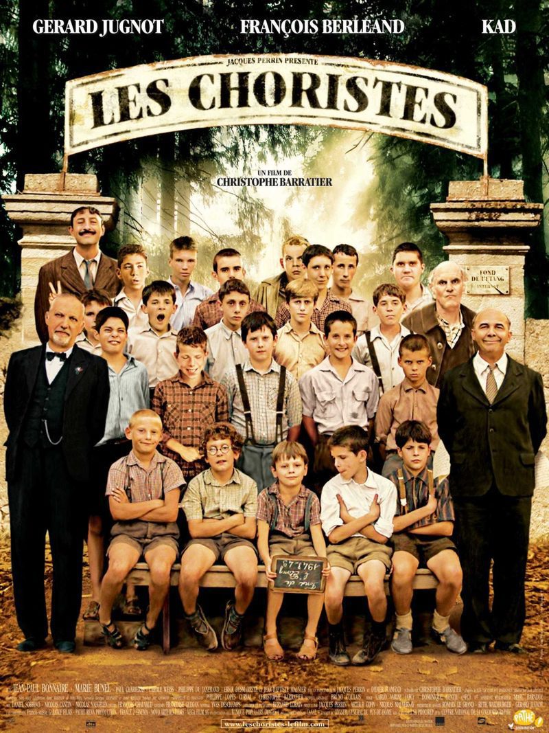 Cartel de Los chicos del coro - Francia