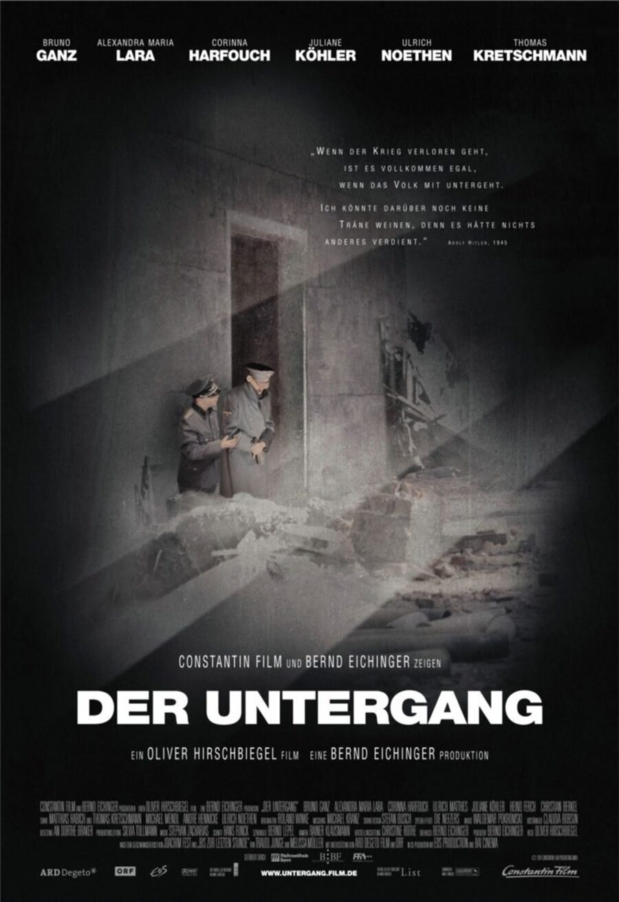 Cartel de El hundimiento - Alemania