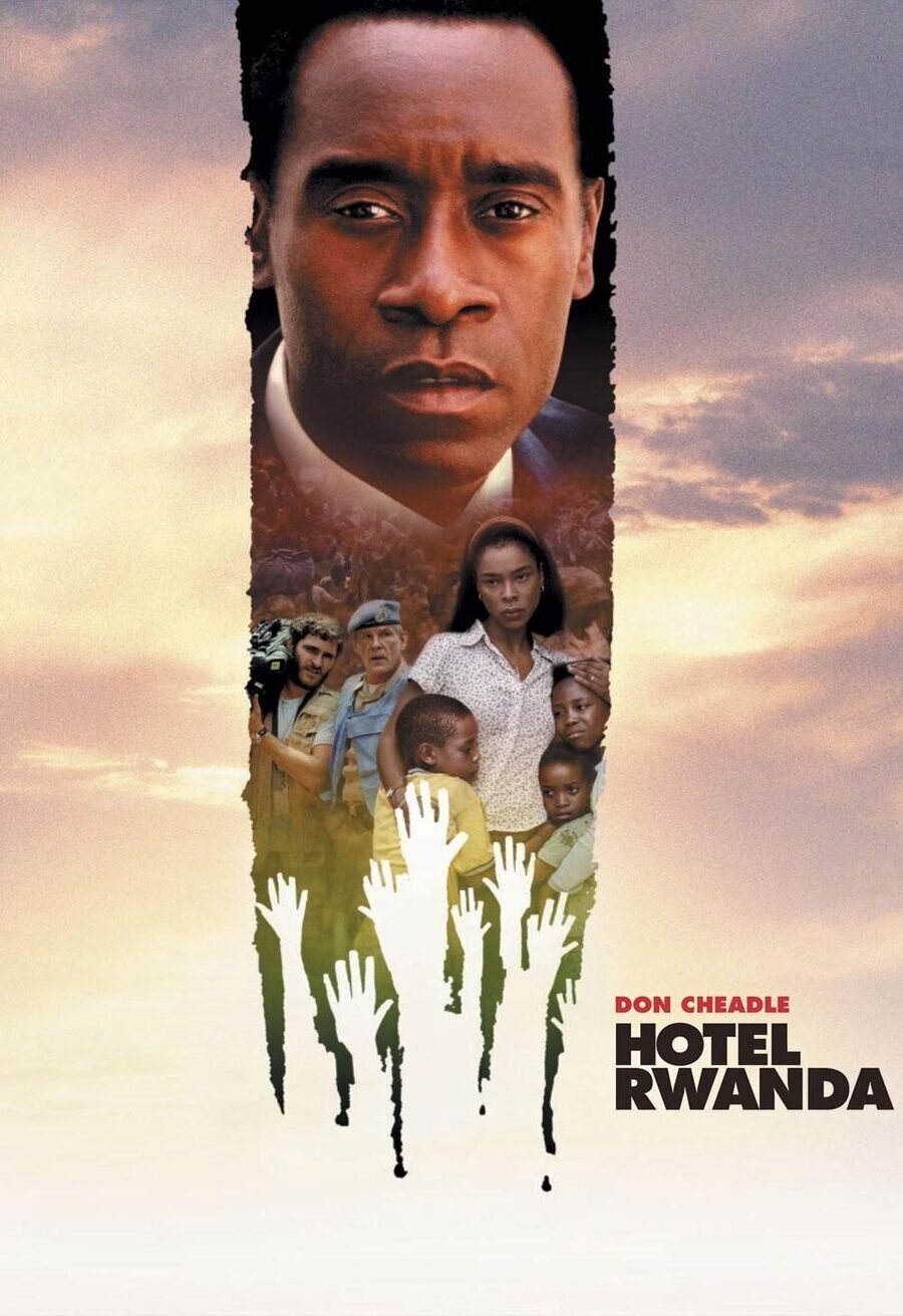 Cartel de Hotel Rwanda - EEUU