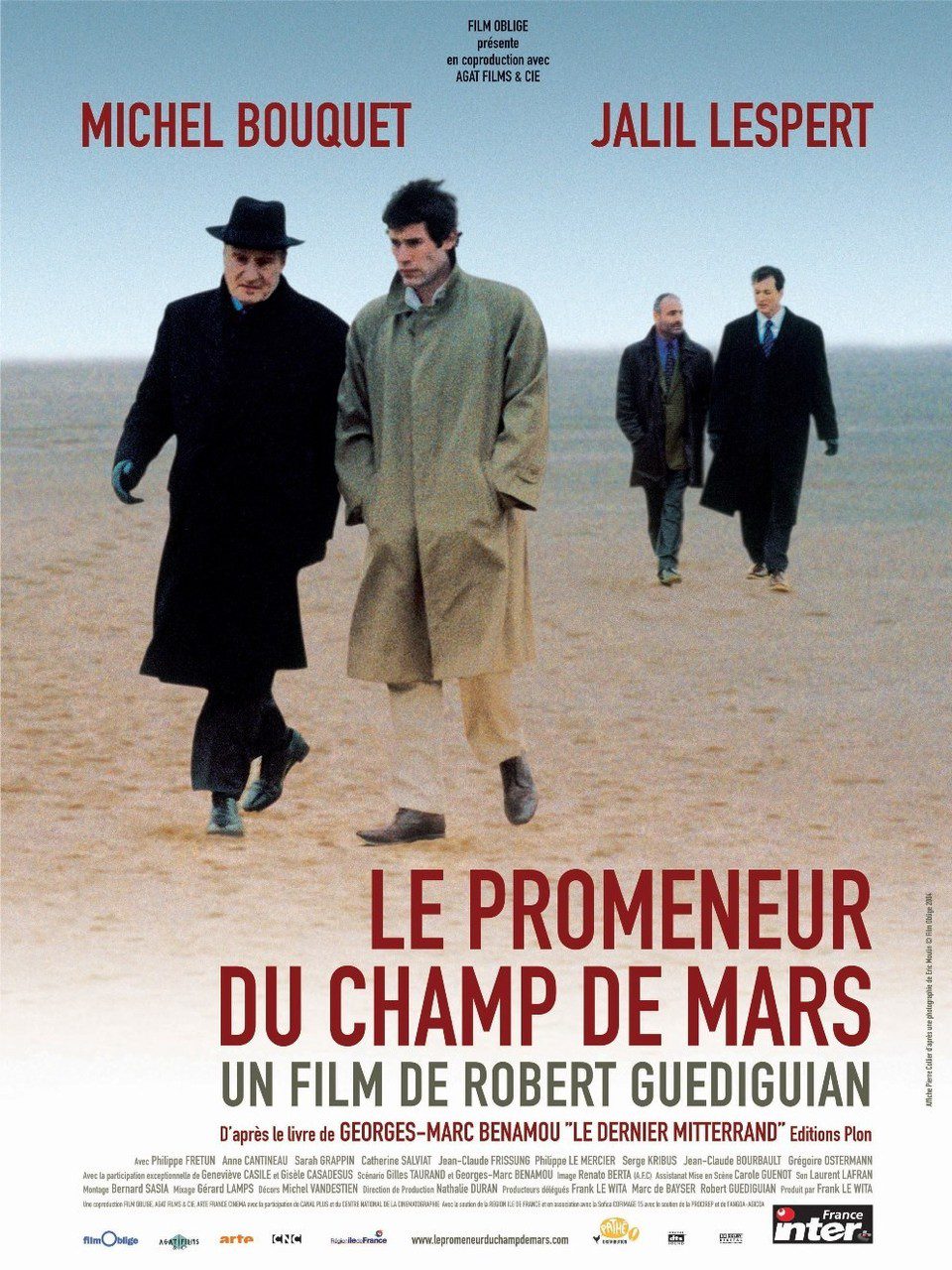 Cartel de Presidente Mitterrand (El paseante del Champ de Mars) - Francia