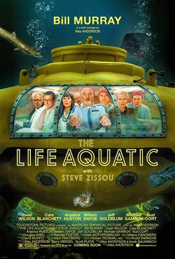 Cartel de Life aquatic