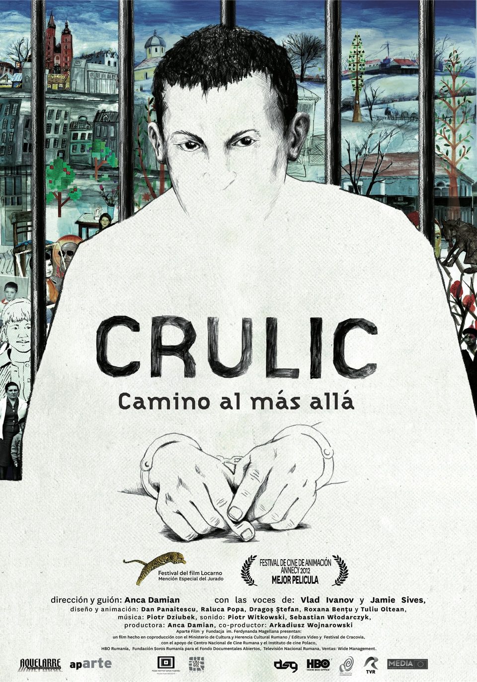 Cartel de Crulic, camino al más allá - España