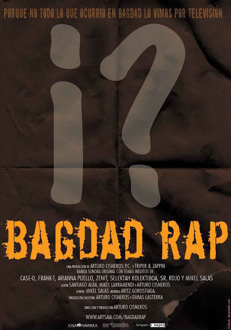 Cartel de Bagdad Rap - España