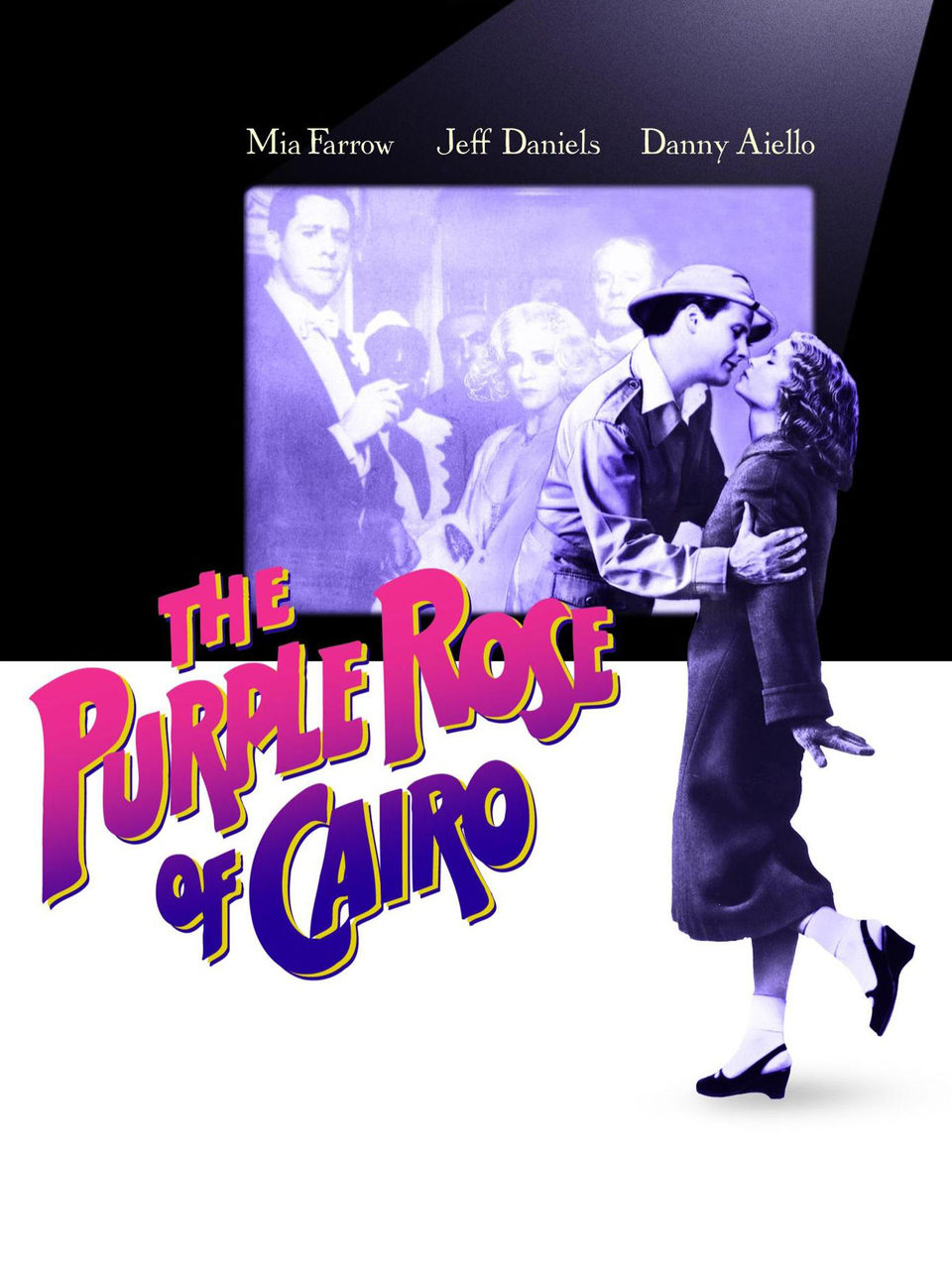 Cartel de La rosa púrpura del Cairo - Estados Unidos