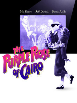Cartel de La rosa púrpura del Cairo