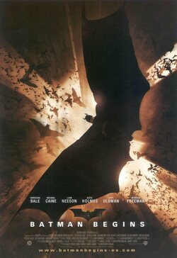 Cartel de Batman Begins