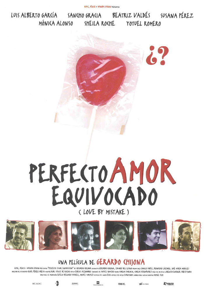 Cartel de Perfecto amor equivocado - España